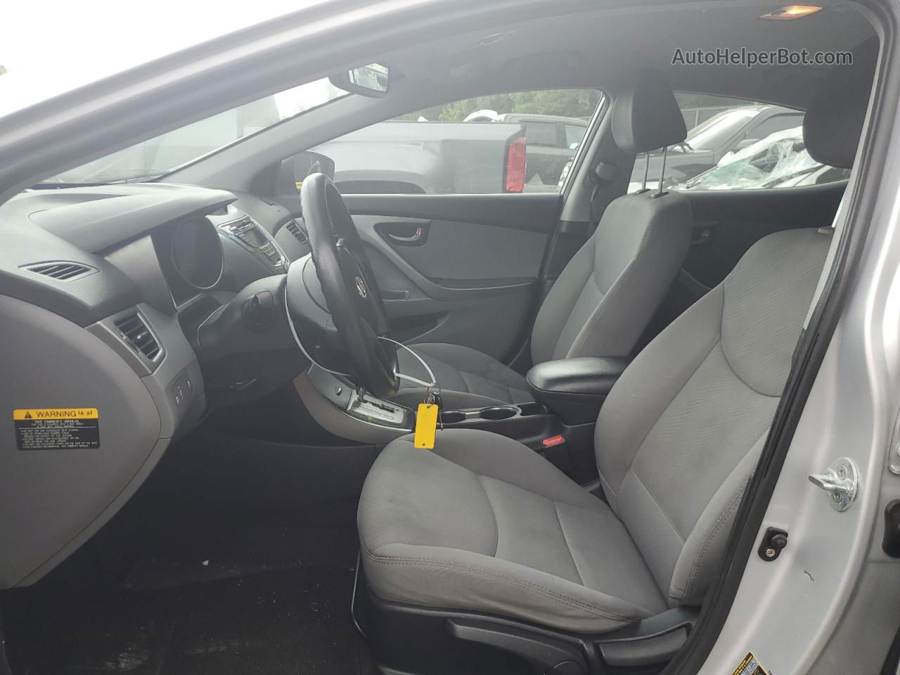 2013 Hyundai Elantra Gls Серебряный vin: KMHDH4AE9DU530571