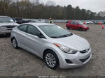 2013 Hyundai Elantra Gls Silver vin: KMHDH4AE9DU552943