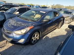 2013 Hyundai Elantra Gls Blue vin: KMHDH4AE9DU810815