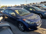 2013 Hyundai Elantra Gls Blue vin: KMHDH4AE9DU810815