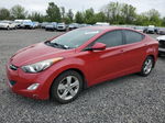 2013 Hyundai Elantra Gls Red vin: KMHDH4AE9DU987395