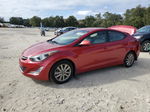 2014 Hyundai Elantra Se Red vin: KMHDH4AE9EU046918