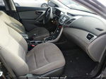 2014 Hyundai Elantra Se Черный vin: KMHDH4AE9EU066456