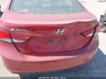 2014 Hyundai Elantra Se Red vin: KMHDH4AE9EU168114