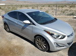 2014 Hyundai Elantra Se Silver vin: KMHDH4AE9EU174009