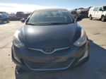 2014 Hyundai Elantra Se Black vin: KMHDH4AE9EU210605