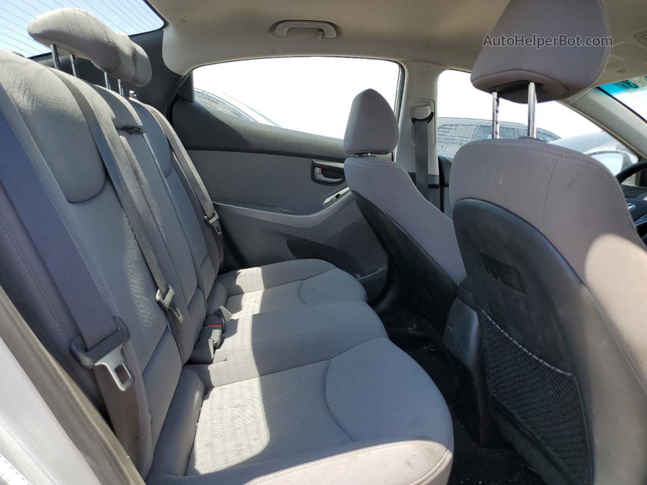 2016 Hyundai Elantra Se Серебряный vin: KMHDH4AE9GU512320