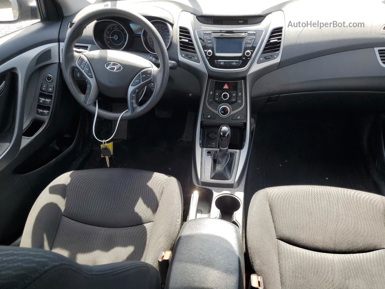 2016 Hyundai Elantra Se Серебряный vin: KMHDH4AE9GU528744