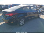 2016 Hyundai Elantra Se Black vin: KMHDH4AE9GU545429