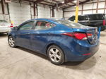 2016 Hyundai Elantra Se Синий vin: KMHDH4AE9GU585025