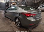 2016 Hyundai Elantra Limited Gray vin: KMHDH4AE9GU597871