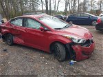 2016 Hyundai Elantra Se Red vin: KMHDH4AE9GU656644