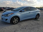 2011 Hyundai Elantra Gls Blue vin: KMHDH4AEXBU087103