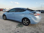 2011 Hyundai Elantra Gls Blue vin: KMHDH4AEXBU087103