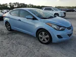 2011 Hyundai Elantra Gls Синий vin: KMHDH4AEXBU087103