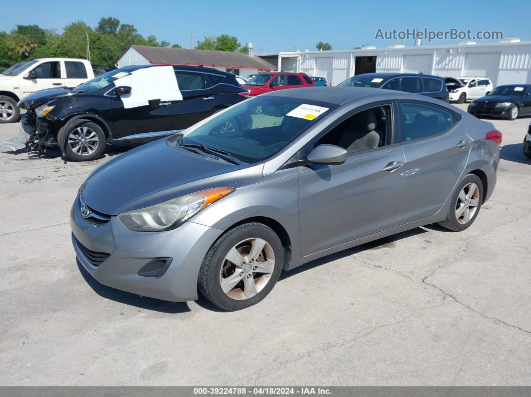 2011 Hyundai Elantra Gls (ulsan Plant) Gray vin: KMHDH4AEXBU087778