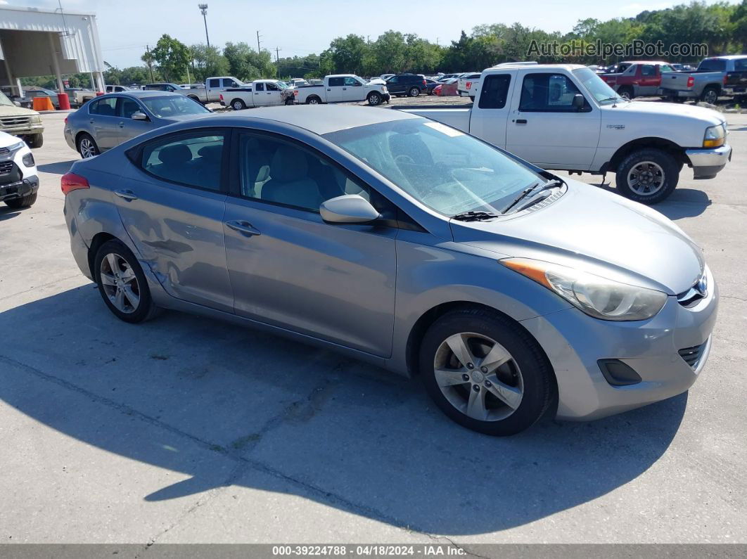 2011 Hyundai Elantra Gls (ulsan Plant) Gray vin: KMHDH4AEXBU087778