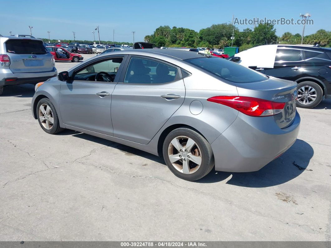 2011 Hyundai Elantra Gls (ulsan Plant) Gray vin: KMHDH4AEXBU087778