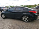 2011 Hyundai Elantra Gls Black vin: KMHDH4AEXBU098280