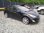 2011 Hyundai Elantra Gls Black vin: KMHDH4AEXBU098411