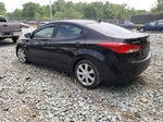 2011 Hyundai Elantra Gls Черный vin: KMHDH4AEXBU098411