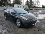 2011 Hyundai Elantra Gls Black vin: KMHDH4AEXBU103106