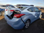 2011 Hyundai Elantra Gls Blue vin: KMHDH4AEXBU111318