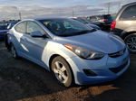 2011 Hyundai Elantra Gls Синий vin: KMHDH4AEXBU111318