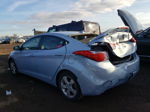 2011 Hyundai Elantra Gls Синий vin: KMHDH4AEXBU111318