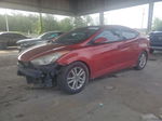 2011 Hyundai Elantra Gls Red vin: KMHDH4AEXBU129513