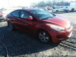 2011 Hyundai Elantra Gls (ulsan Plant) Maroon vin: KMHDH4AEXBU142102