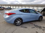 2011 Hyundai Elantra Gls Blue vin: KMHDH4AEXBU160180