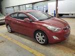 2012 Hyundai Elantra Gls Burgundy vin: KMHDH4AEXCU310161