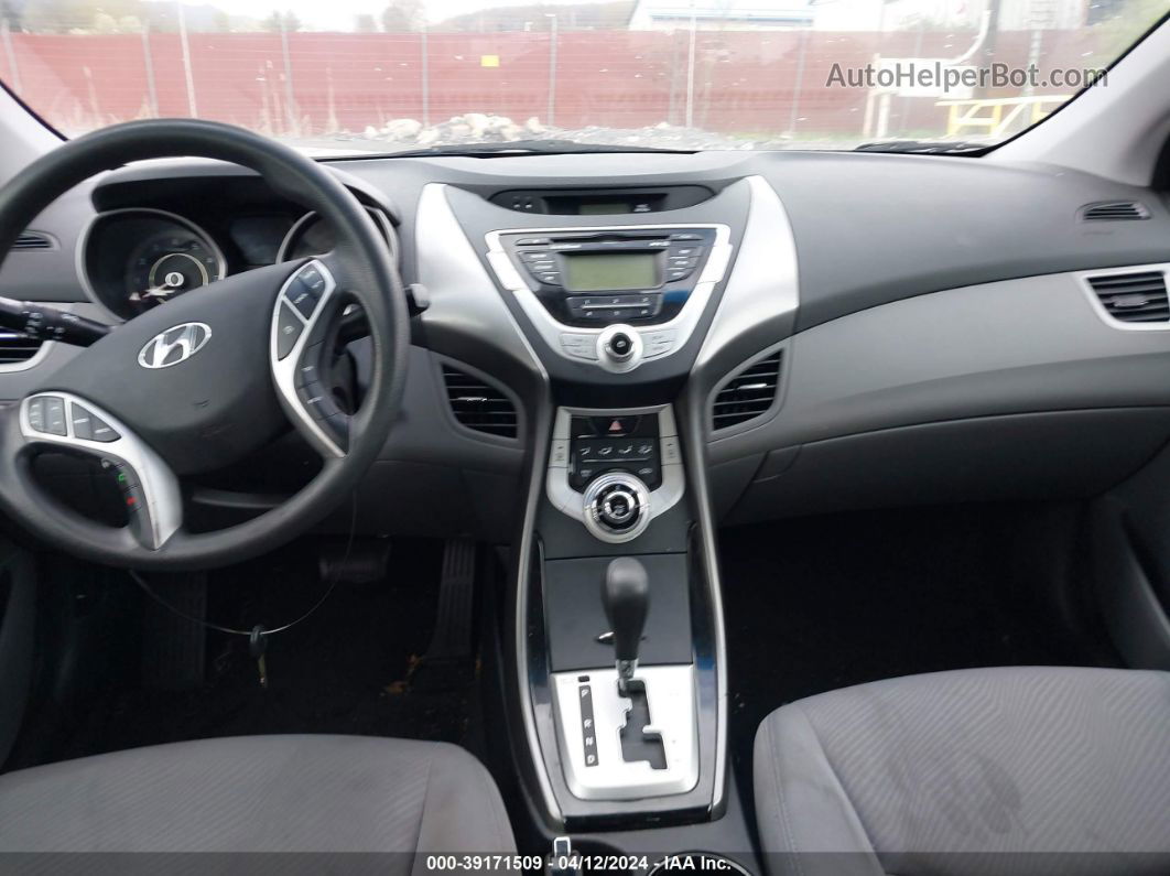 2012 Hyundai Elantra Gls (ulsan Plant) Черный vin: KMHDH4AEXCU404735