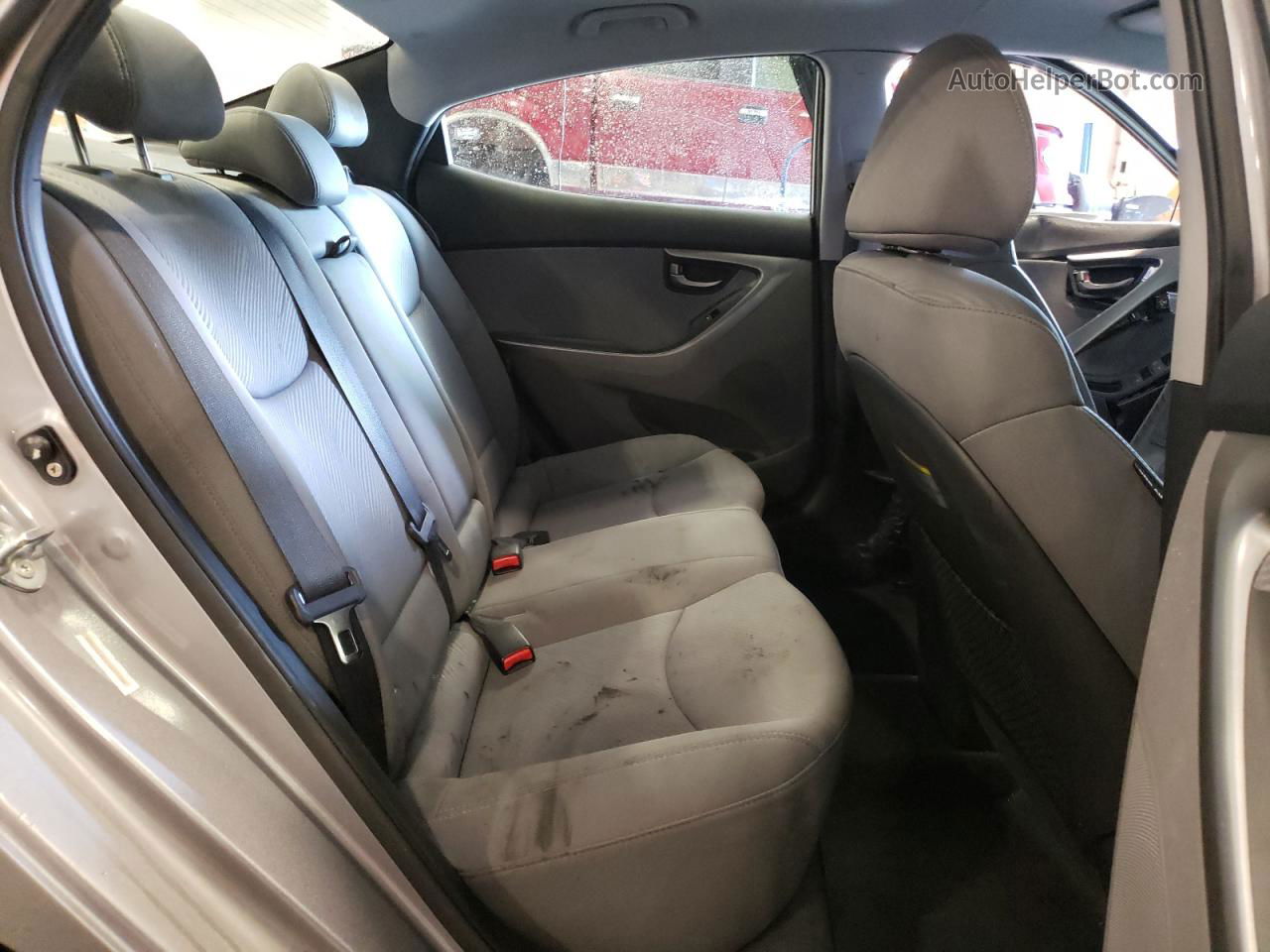 2012 Hyundai Elantra Gls Серебряный vin: KMHDH4AEXCU451764