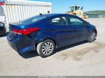 2013 Hyundai Elantra Gls Blue vin: KMHDH4AEXDU548478