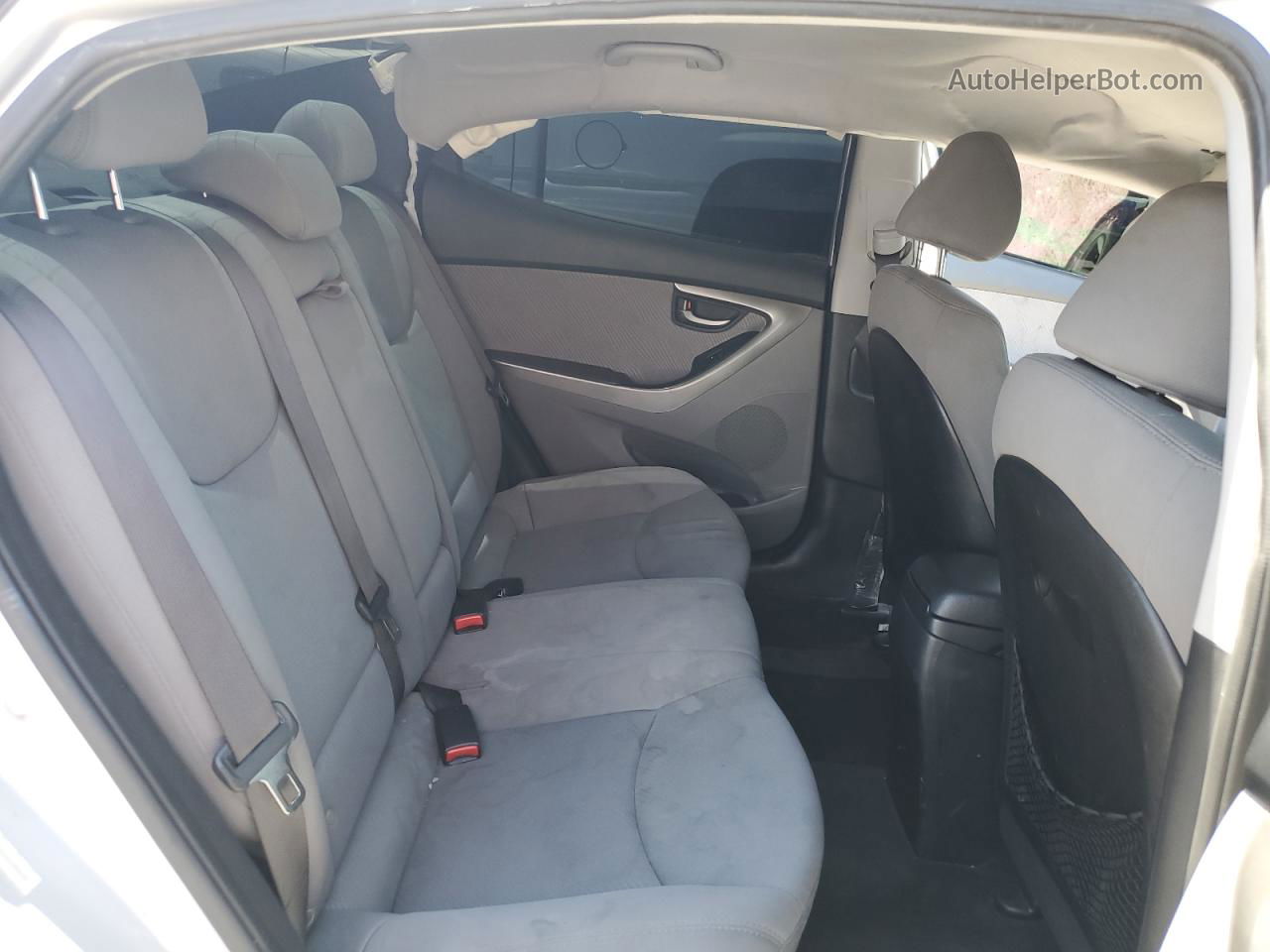 2013 Hyundai Elantra Gls Silver vin: KMHDH4AEXDU583893