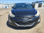 2013 Hyundai Elantra Gls Black vin: KMHDH4AEXDU680608