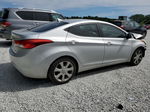 2013 Hyundai Elantra Gls Silver vin: KMHDH4AEXDU726132