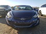 2013 Hyundai Elantra Gls Blue vin: KMHDH4AEXDU752424