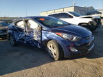 2013 Hyundai Elantra Gls Blue vin: KMHDH4AEXDU752424