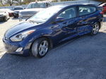 2013 Hyundai Elantra Gls Blue vin: KMHDH4AEXDU752424