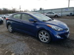 2013 Hyundai Elantra Gls Синий vin: KMHDH4AEXDU782541