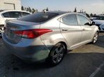 2013 Hyundai Elantra Gls Silver vin: KMHDH4AEXDU952087