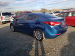 2014 Hyundai Elantra Se Синий vin: KMHDH4AEXEU051335