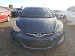 2014 Hyundai Elantra Se Blue vin: KMHDH4AEXEU051335