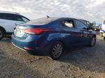 2014 Hyundai Elantra Se Blue vin: KMHDH4AEXEU051335