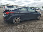 2014 Hyundai Elantra Se Black vin: KMHDH4AEXEU057037