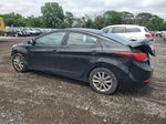 2014 Hyundai Elantra Se Black vin: KMHDH4AEXEU057037