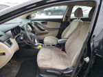 2014 Hyundai Elantra Se Black vin: KMHDH4AEXEU166582